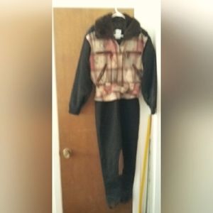 Vintage Womens One Piece Ski Suit